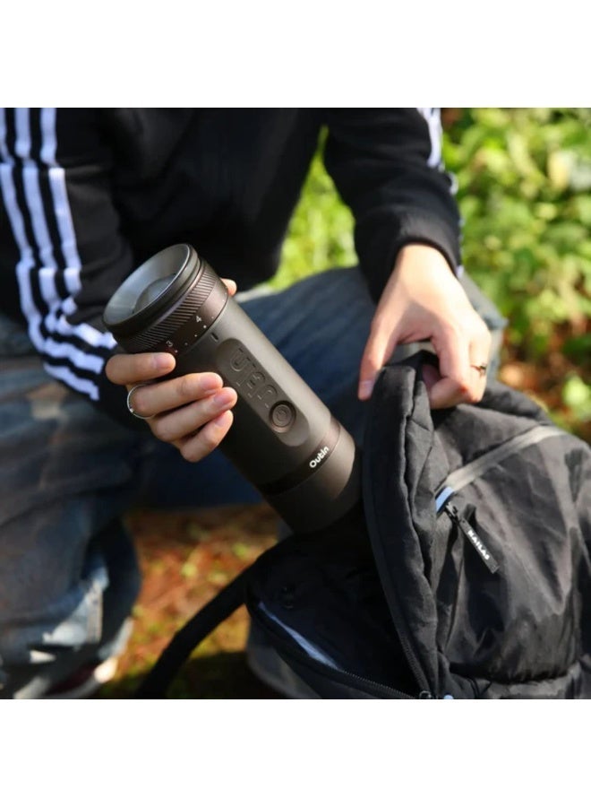 أووةن OutIn Fino Portable Electric Coffee Grinder Sand Stone White - Image 4